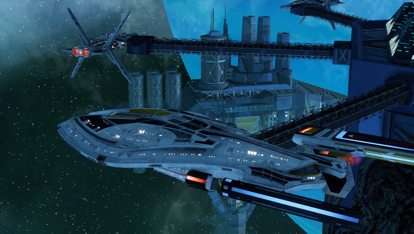 Star Trek Online First Time Ship Setup 44th Fleet